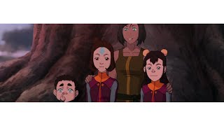 The Legend Of Korra Toph Meets Ikki, Jinora And Meelo Full Scene Hd