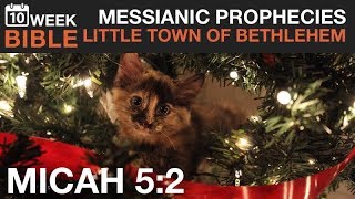 Messianic Prophecies | The Little Town of Bethlehem - Micah 5:2