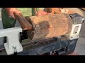 Using A Wood Lathe For The First Time // Test Run The Mini Wood Lathe