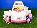 PEPPA Pig and DORA The EXPLORER Ride Musical Fisher Price SUV TOY!
