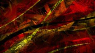 Warm Colored Wavy Lines and Swirling Zooming Abstract Flowers 4K Moving Wallpaper Background