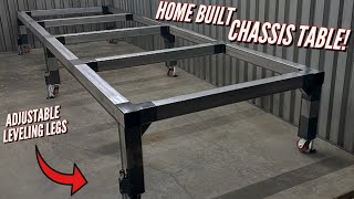 Building a Custom CHASSIS TABLE From Scratch