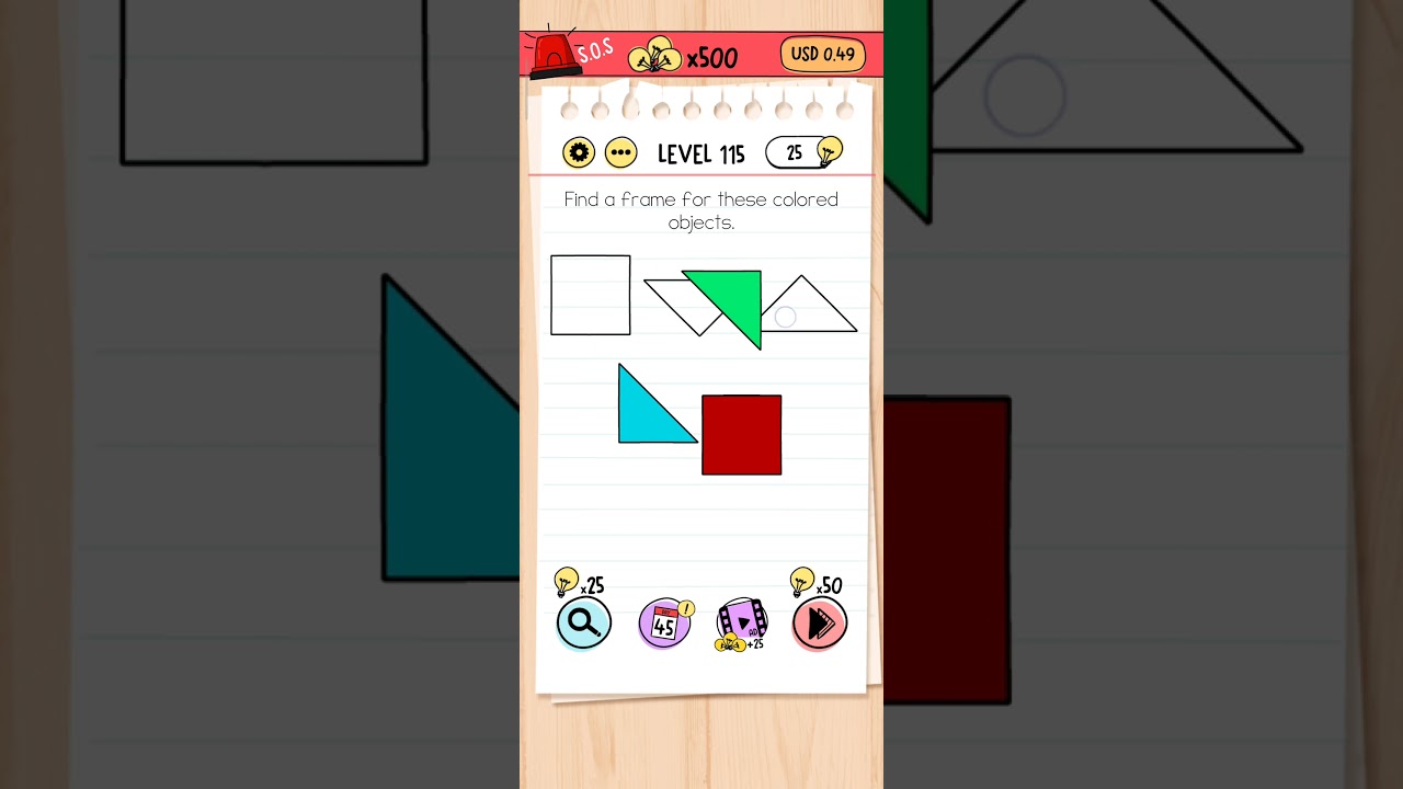 Brain test level 115