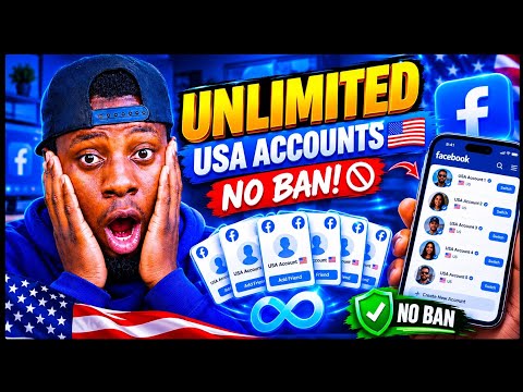 How to Create Unlimited 🇺🇸 USA Facebook Accounts Without Getting Banned in 2026