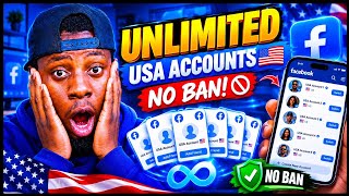 Details How to Create Unlimited 🇺🇸 USA Facebook Accounts Without Getting Banned in 2026 Update
