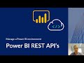 Monitor your Power BI environment using REST API’s (+ example) Mp3 Song