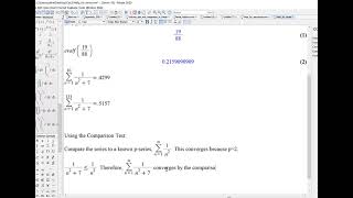 Calculus 2: M4D2 Series