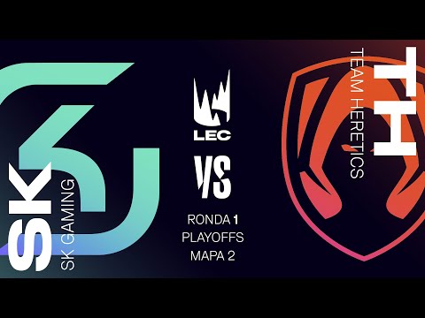SK GAMING VS TEAM HERETICS - MAPA 2 - SEMANA 5 - LEC 2024 - WINTER SPLIT - LEAGUE OF LEGENDS