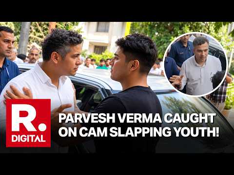 Parvesh Verma Faces Slap Allegation During Road Inspection In Delhi’s Tilak Nagar