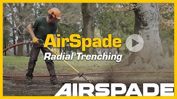 AirSpade Radial Trenching