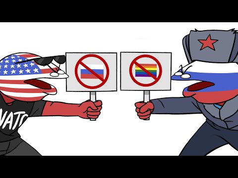 Страны поссорились / countryhumans пародия