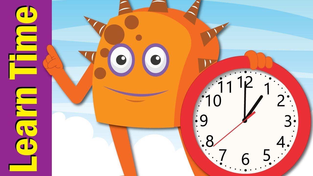 Tell the Time Song  Learn to Tell Time for Kids  Fun Kids English