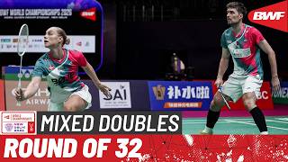 BWF World Championships 2026 | Christiansen/Bøje (DEN) [3] vs Faza/Pranata (INA) | R32