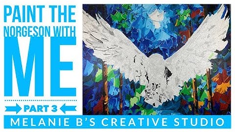 The Norgeson Method for Paint by Numbers PBN - Part 3 - Get Out Your Supplies & PAINT WITH ME!