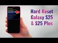 Hard Reset Galaxy S25 &amp; S25 Plus | Factory Reset Remove Pattern/Lock/Password (How to Guide)