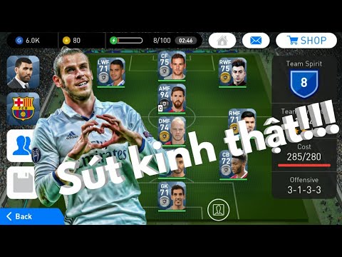 🔴 PES 2019 Mobile | Đẳng cấp của Gareth Bale trong pes 2019 mobile ✅Game Bóng Đá