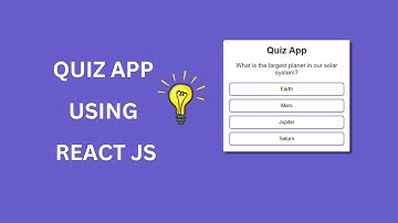 Build a React Quiz App from Scratch under 25 min | Quiz App using React JS| #reactjs #reactproject