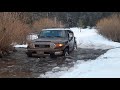 FJ Cruiser icy water crossing