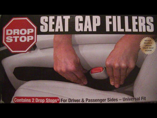 Drop Stop seat gap fillers (as seen on shark tank) install and review 