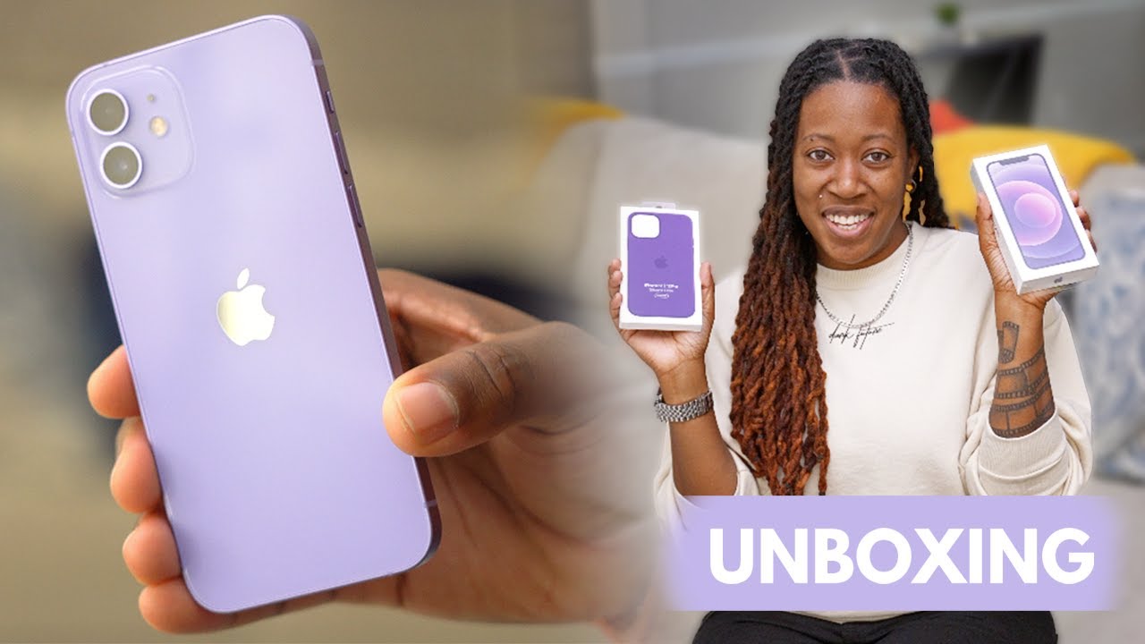 iPhone 12 in Purple - Unboxing and First Look 