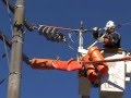 Cambio de cadena de retención doble - 33 kV. (Trabajos con Tensión)