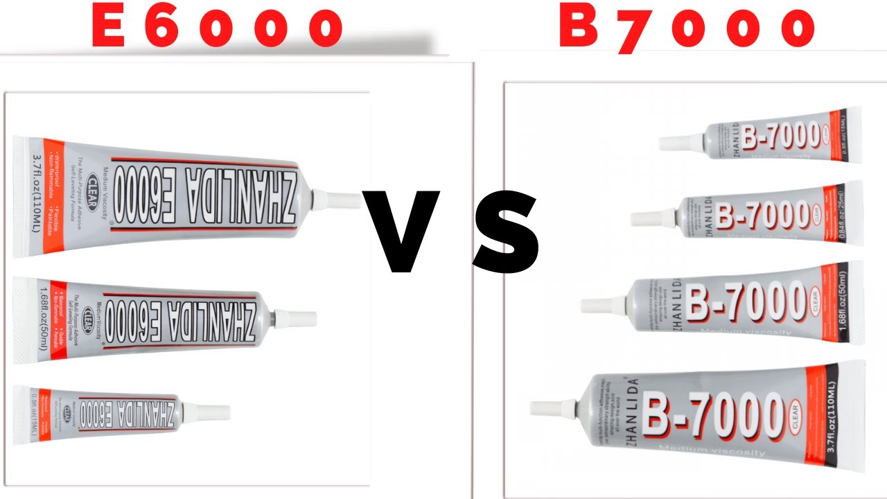 DIFFERENCE BETWEEN B6000 AND B7000 GLUE 