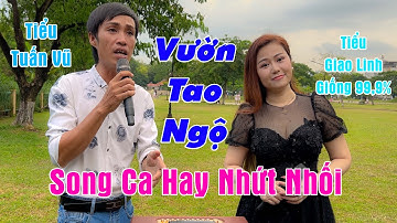 Sự Thử Thách Của Chủ Kênh Với 2 Giọng Ca Quá Bất Ngờ l Vườn Tao Ngộ l PHONG SƠN NƯỚC - TIỂU THUÝ