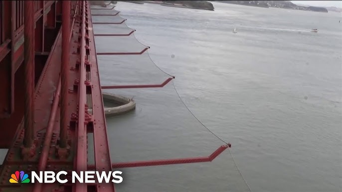 Golden Gate Bridge Adds Suicide Deterrent Nets