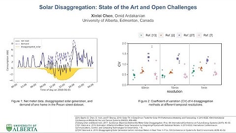 Xinlei Chen - Solar Disaggregation: State of the Art and Open Challenges