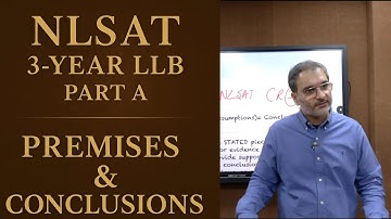 NLSAT 2026 Preparation | Critical Reasoning Part A Demo Lecture | Premises, Assumptions, Conclusions