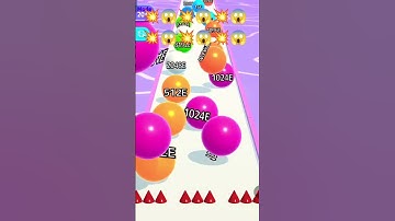 Ball Run 2048 - Gameplay Walkthrough Part 18A Infinity Mode New Best Record 4096AN (iOS, Android)