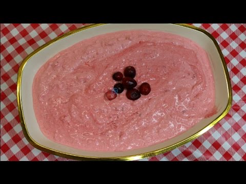 Cranberry Fluff ~ Jell O Salad Recipe ~ Thanksgiving Survival Guide ~ Noreen's Kitchen