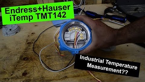 Working with a E+H iTemp TMT142