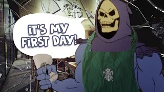 Skeletor working at a coffee shop | The Closing Shift PART 2
