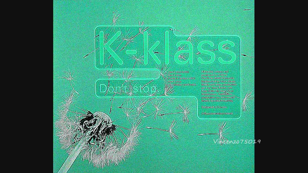 K-Klass - Don't Stop (Evolution Klub Mix) Universal 2
