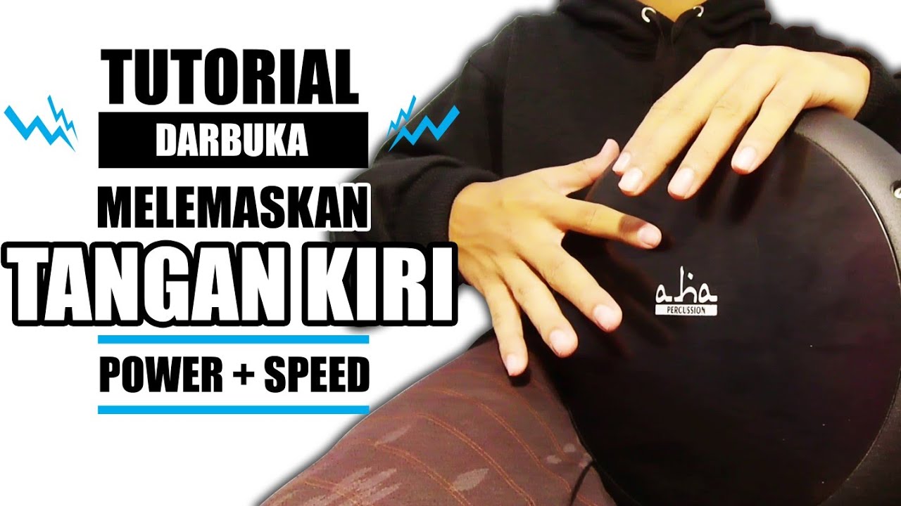 CARA MUDAH MELEMASKAN JARI TANGAN KIRI  Tutorial Darbuka