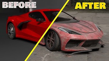 Substance Painter - Prepare a Car for the APOCALYPSE!