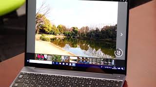 スマホをかざすと写真を転送できるノートPC | HUAWEI MateBook 13
