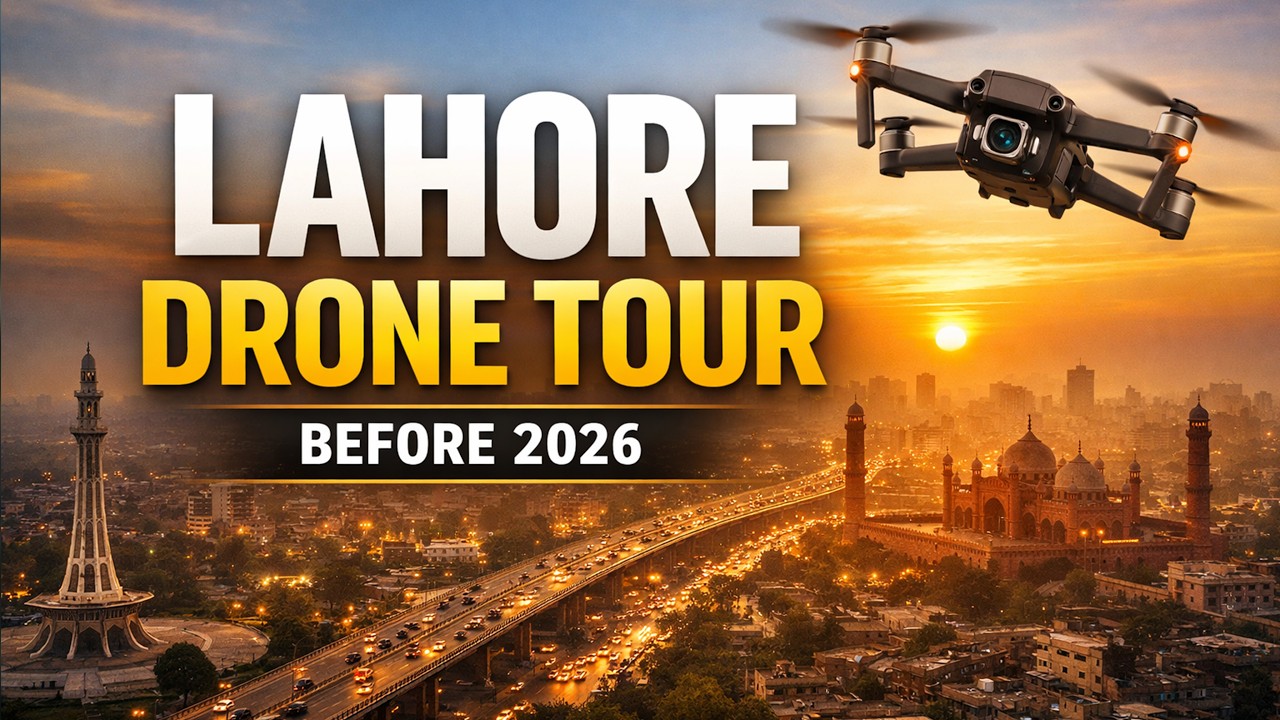 Lahore Like You've NEVER Seen It: Drone Tour of Undiscovered Places