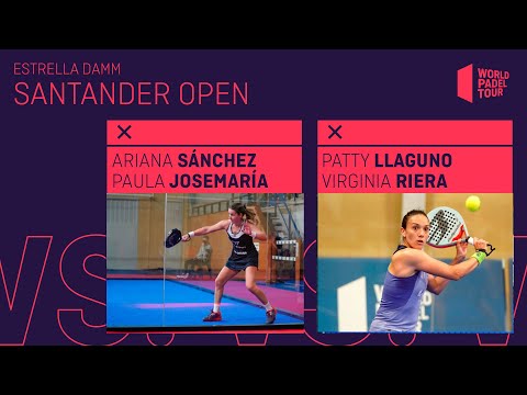 Resumen Cuartos de Final Femeninos Sánchez/Jose María vs Riera/Llaguno Estrella Damm Santander Open