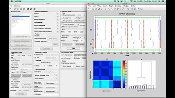 SPIKY 6 - How to select spike trains and time intervals