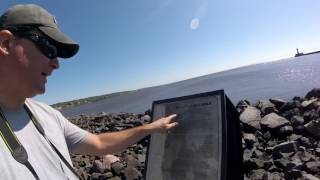 Canal Park, Aerial Lift Bridge, Maritime Museum, Duluth, Minnesota (Trip 2 Vid 7) United States