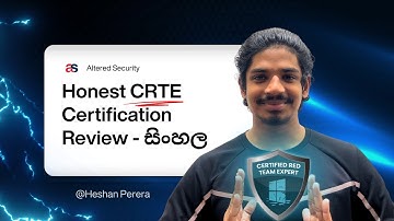 Certified Red Team Expert (CRTE) Review | Why I Recommend It for Pentesters [Sinhala]