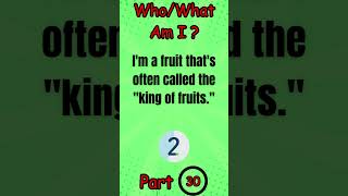 Who/What Am I Riddles Part 30 | Comment Your Answers | Subscribe For More Such Content.