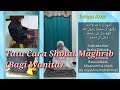 Tata cara sholat maghrib bagi wanita