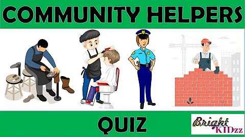 Community helpers || People who help us || Quiz || Helpers for kids || Our helpers || Bright Kidzz