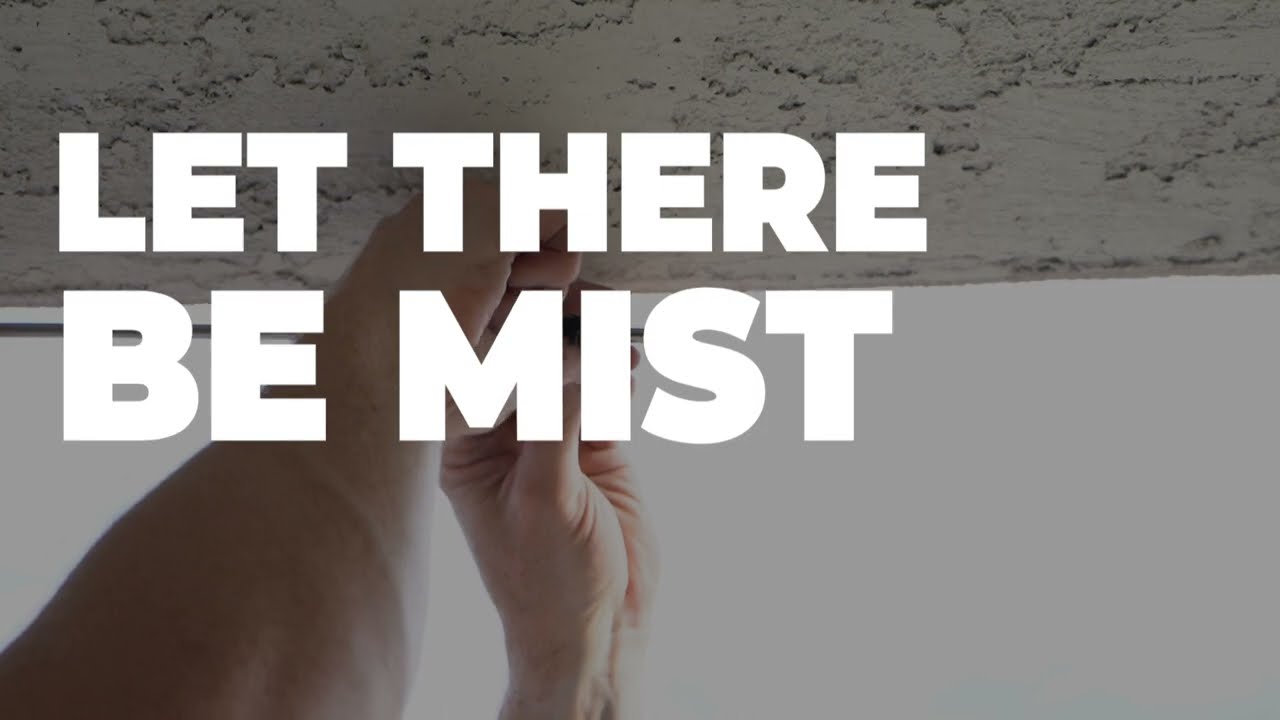 The Patio Misting System - Installation Video - DIY Patio Misting System