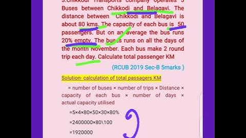 3rd Problem on Operating Costing solved by L.G Gurav sir