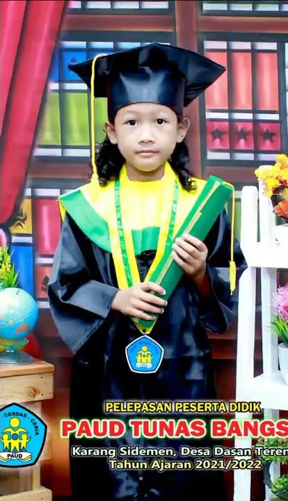 foto wisuda anak paud #Tk #paud #kenangan #fotowisuda
