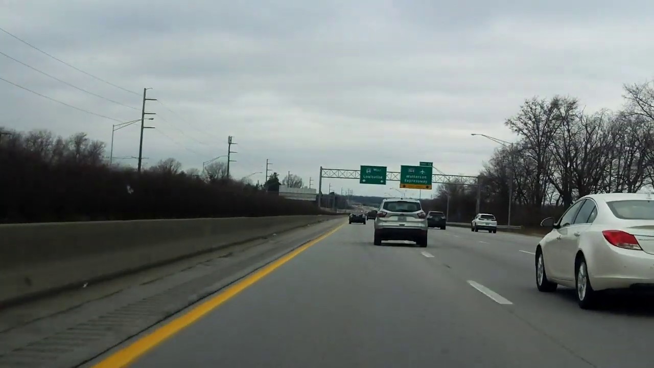 Interstate 64 Kentucky (Exits 19 to 12) westbound YouTube